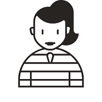 Copyright 'Girl' by Niranjan Gupta, IN - The Noun Project - 1