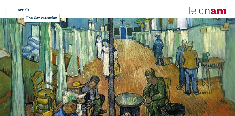 Le Dortoir de l’hôpital d’Arles, de Vincent van Gogh (1889)